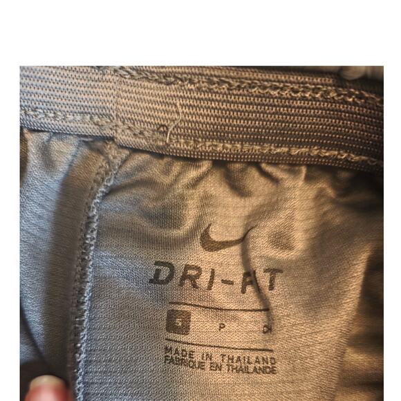 NIKE Men's Lot of 2 Basketball Shorts S - Large Swoosh Gray Blue - Picture 3 of 7